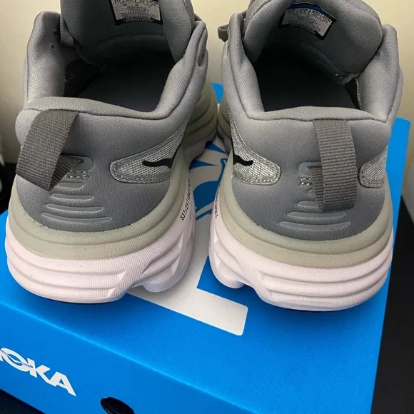 Hoka One One Men's Bondi 8 Running Sneaker Shoes, Size -M7-W8 - Picture 4 of 8